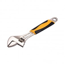 54073 VOREL Cheie reglabila cu maner de plastic, d..